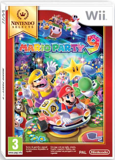 Mario Party 9 Selects Wii